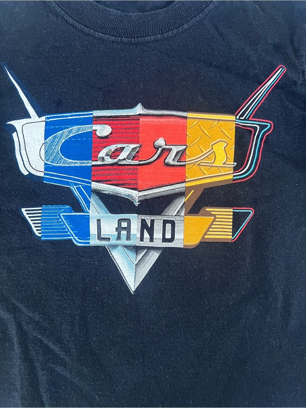 Disney Kids Cars Land Black Graphic Tee - Picture 2 of 4